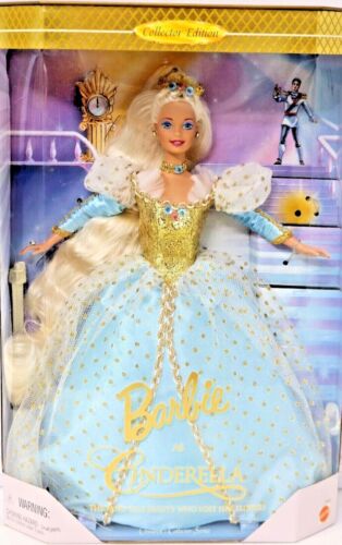 Barbie Cinderella Barbie Doll Children&#039;s Collector Series 1997 Mattel #16900