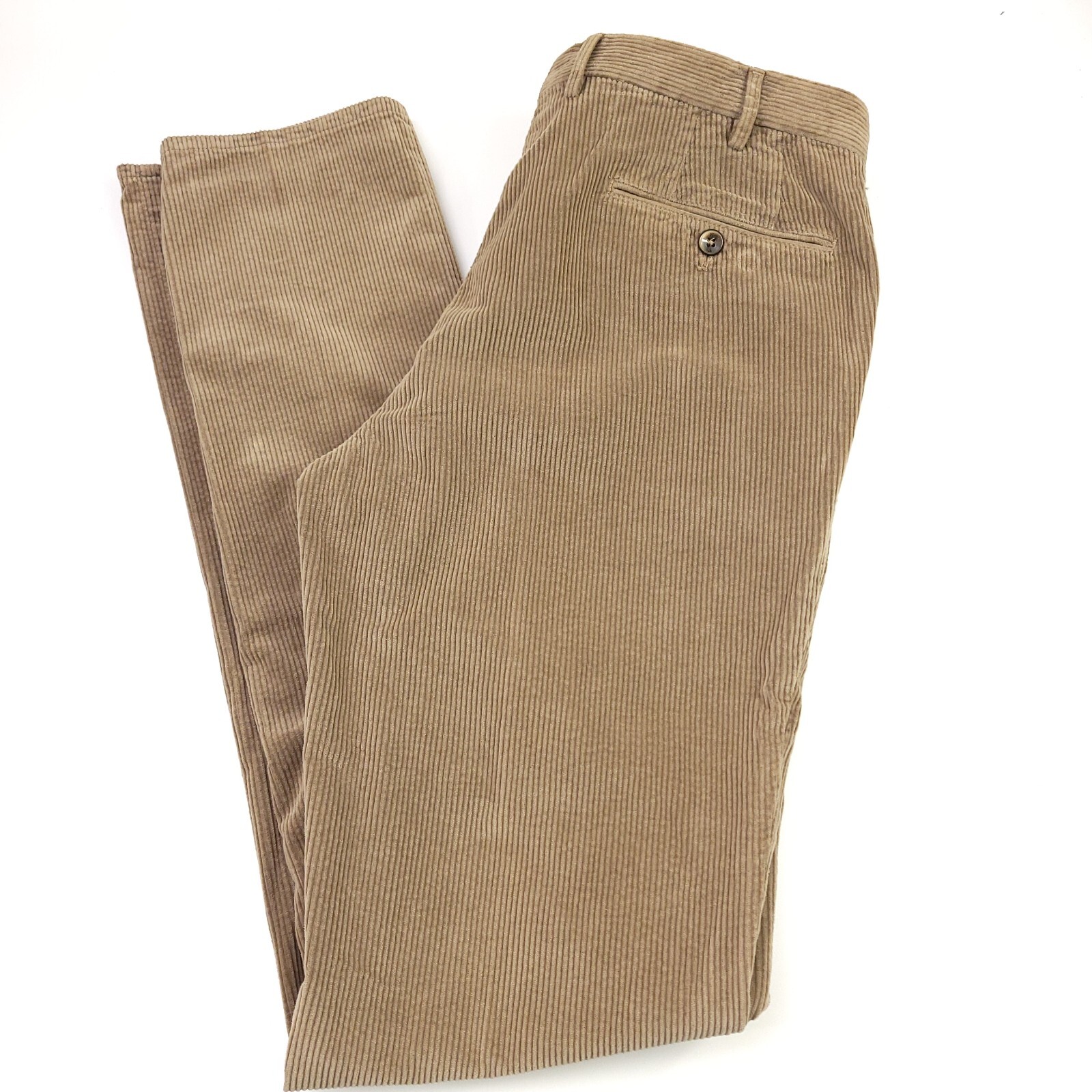 425 долларов США Зауженные вельветовые брюки Torino Brown Delave мужские размер Италия 54 US 38 X 36 27890₽