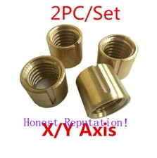 2x Bridgeport Milling Machine Brass Cross Feed Copper Nut Y/X Axis CNC Mill Tool