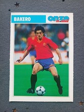 Jose Mari Bakero - ex Barcelona & Spain - Onze Mondial France card - 15 x 10 cm
