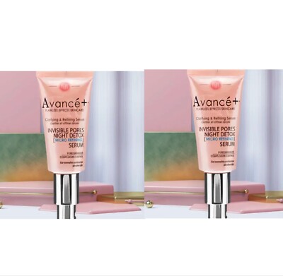 2 Figs & Rouge Avance Invisible Pores Night Detox Serum pore minimizer refiner