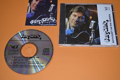 Jan Dirk - Botschaft An Die Herzen / WPL Records / West Germany / Mit Widmung