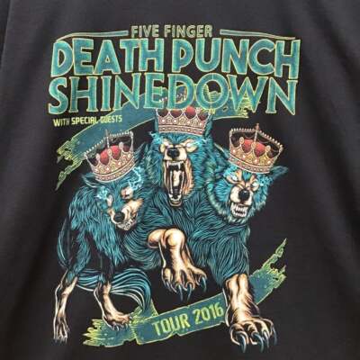 FIVE FINGER DEATH PUNCH Tour 2016 Band Collection Gift For Fan S to 5XL T-shirt