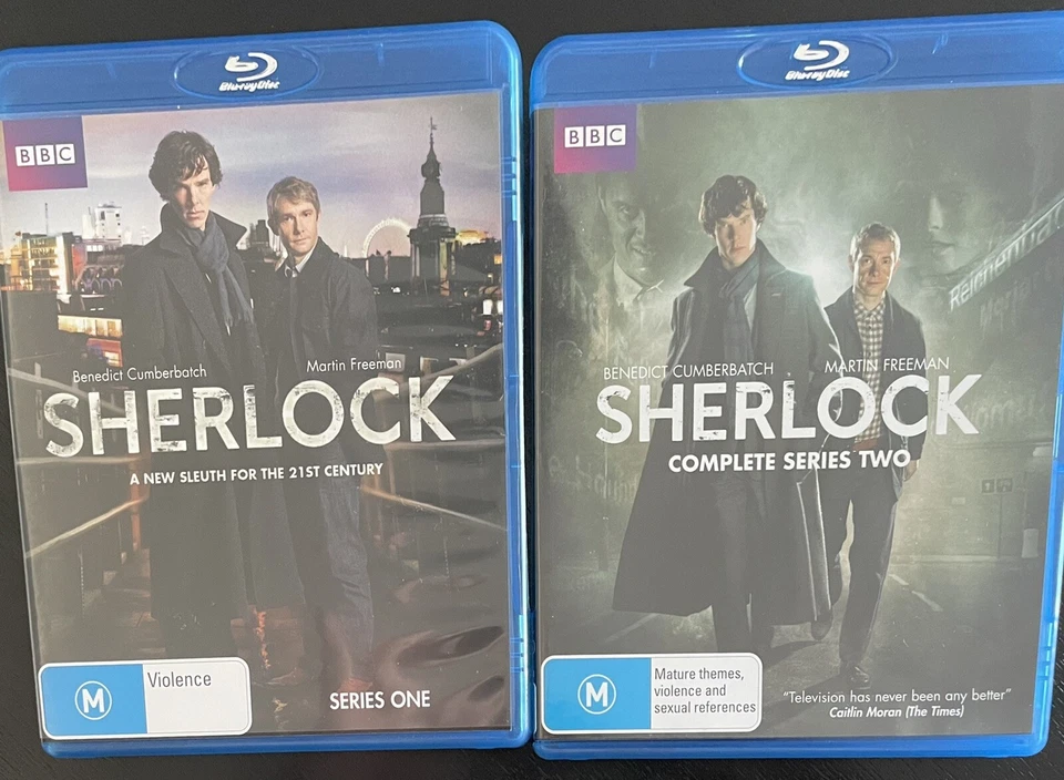 Sherlock бокс-сет: полный серии 1 и 2 Blu-Ray. Бенедикт Камбербэтч - Изображение 3 из 4