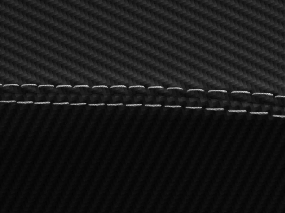 Подходит для Cadillac DTS 2006-2011 годов выпуска крышка подлокотника из углеродного волокна серая строчка - Изображение 4 из 4