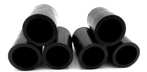 Ajuste OD 3/8" - Tapa de extremo Cubierta Push-On Tubo Poste Perno Extremo, Se adapta a 3/8" OD, 1" Longitud - Imagen 6 de 10