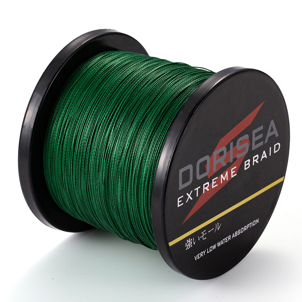 3,000m Army Green Dorisea Pro Dyneema PE Braided Fishing Line Carp