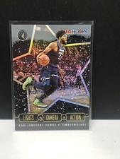 2020-21 NBA Hoops Winter HOLO Lights Camera Action Silver KARL ANTHONY TOWNS # 9