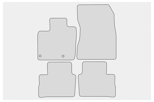 Alfombrillas de diseño Exclusive-line adecuadas para Nissan Qashqai 3 J12 2021- - Imagen 7 de 7