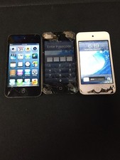 Lot of 3 Apple Ipod A1367 8/16/32GB PARTS ONLY