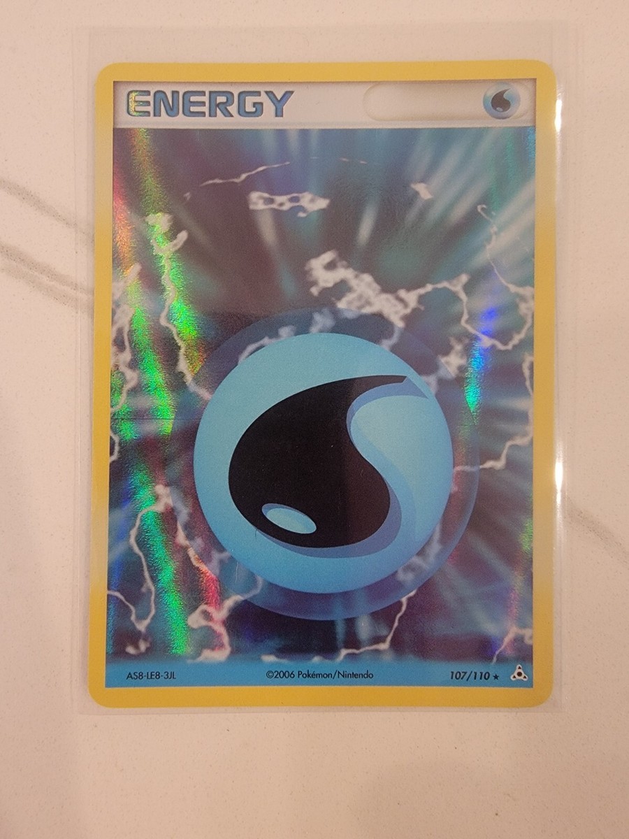 ポケモンカード 水エネルギー 107/110 ポケモンカード 水エネルギー 107/110 - メルカリ