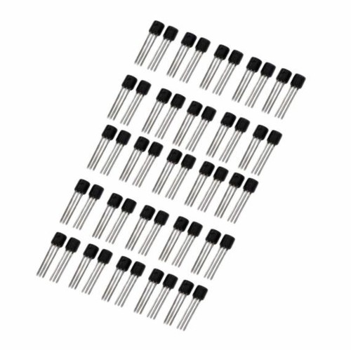  25 Paar BC558B & BC547B (je 25 Stück) Transistor 45 V 0,1 A TO-92 US-Ware - Bild 1 von 3