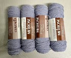 Lot of 4 Skeins Melrose Cravenella Fashion Yarn -Pearl Grey Color