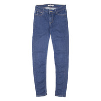 LEVI'S 710 Womens Jeans Blue Slim Skinny W26 L30