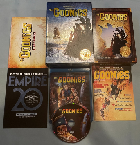 The Goonies 25th Anniversary Collector's Edition - Blu-Ray Box Set w/Board Game!