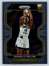 Sparkle Taylor 2022 Panini Prizm WNBA RC Chicago Sky #43