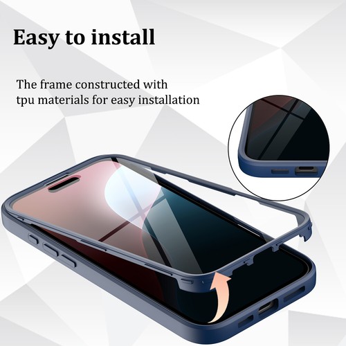 Funda Magsafe para iPhone 16/16 Plus/16 Pro Max con Protector de Pantalla Incorporado - Imagen 36 de 75