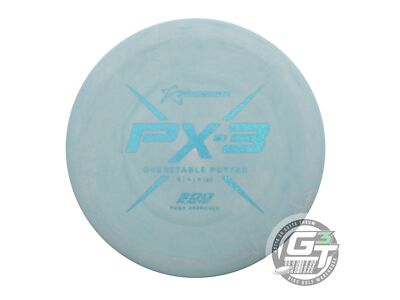 NEW Prodigy Discs 300 PX3 173g Gray Teal Glitter Foil Putter Golf Disc