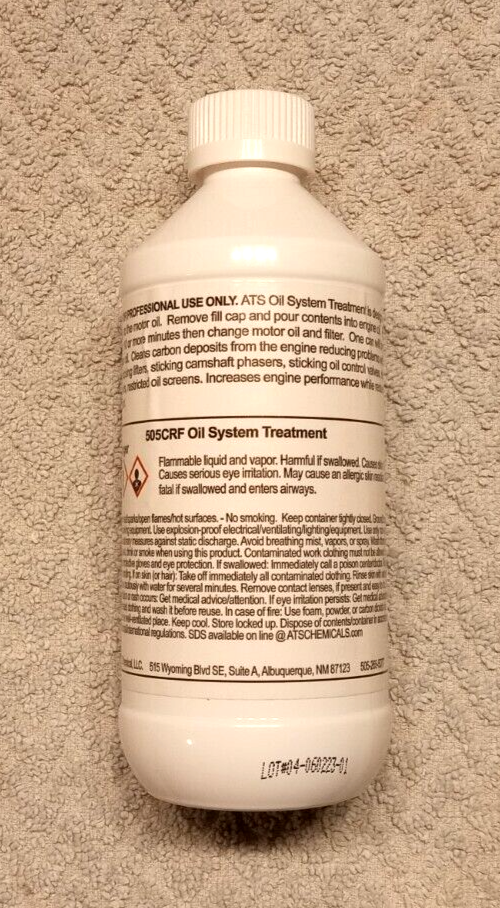 ATS Chemical 505 CRO PourIn Oil System Treatment (Brand New) eBay