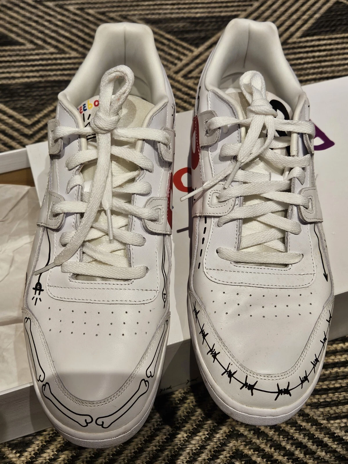 Taille 13   Reebok Trouble Andrew x Workout Plus 3 AM Gucci Ghost