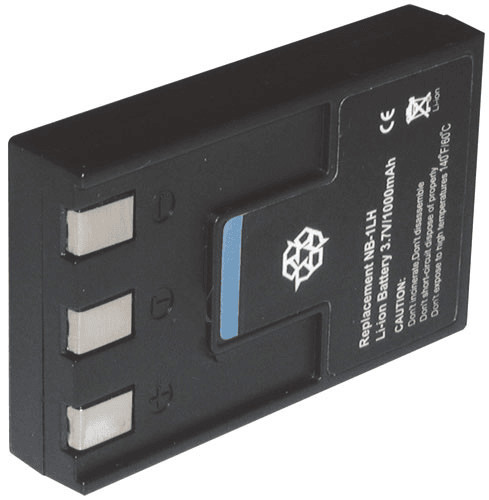 Accumulateur li-ion 850 mah 3.7 v photo compatible avec appareils Canon