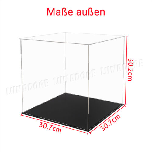 Große Vitrine Acryl Schaukasten Display Vitrinen Ball Box Klein Plexiglas Case - Bild 13 von 25