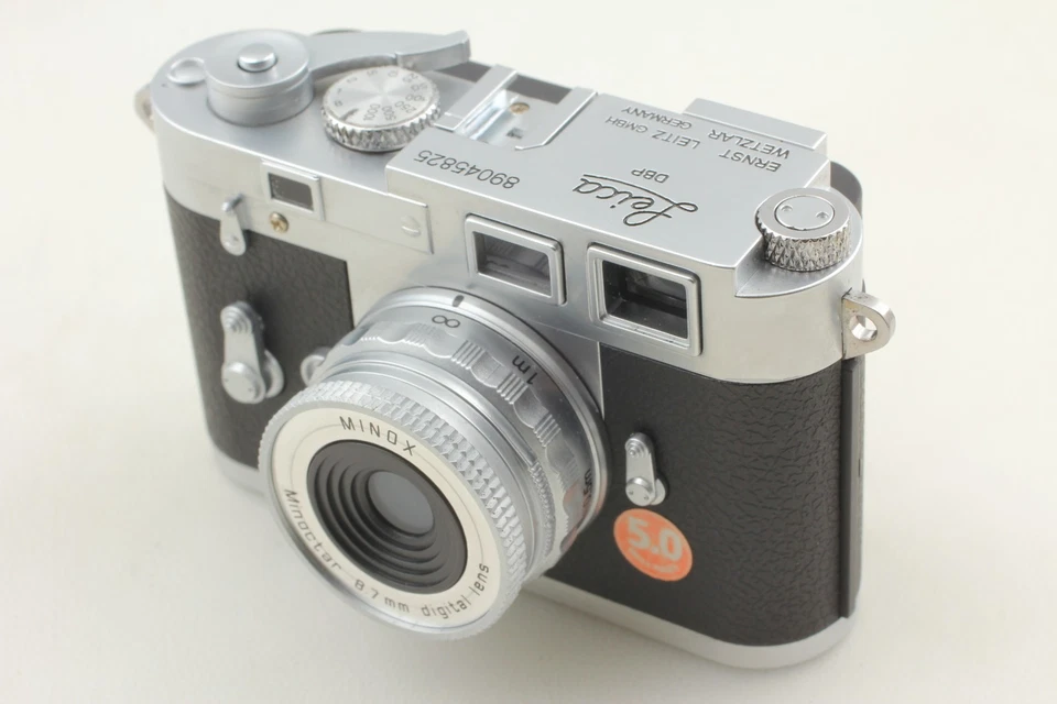 [Near MINT in Box] MINOX Digital Classic Camera DCC Leica M3 5.0 From JAPAN - Image 4 of 4