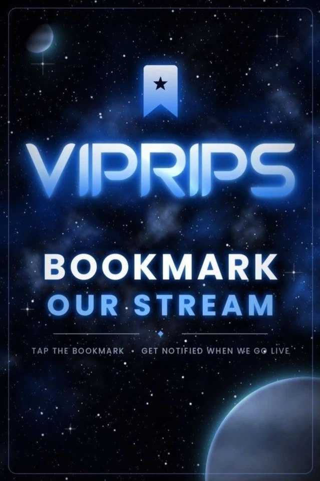 BOOKMARK OUR STREAM - VIPRIPS