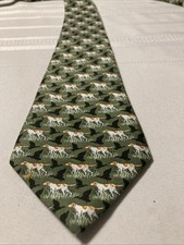 Vineyard Vines Youth neck tie - Brittany Spaniels 48" long 3" wide