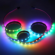 3.2Ft 60 Pixels Strip WS2812B Individual Addressable RGB IC LED Strip Light Upgr
