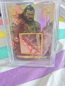 2025 Pieces Of The Past Villains Edition Attila The Hun Material Relic..4 Colors