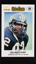 1984 McDonald's Pittsburgh Steelers Police Keith Gary #92 3c7