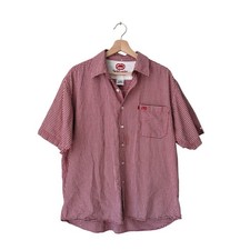 Vintage Ecko Unltd Gingham Short Sleeve Butto...