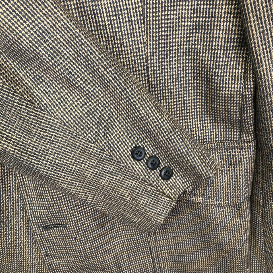 Vintage Pendleton Blazer Mens 42 Long Western Wool Suede Yoke Jacket USA 80s - Image 2 of 4