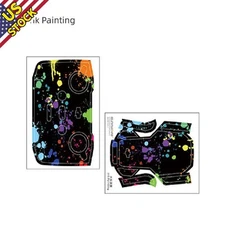 2* Cool Removable PVC Stickers Kit For DJI Mavic Mini 2 Drone Remote Controller'