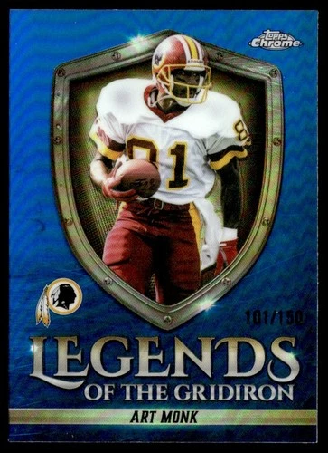 2025 Topps Chrome Art Monk Blue Refractor (RAW)