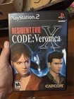 PS2 Resident Evil Code:Veronica X Black Label (Sony PlayStation 2)Complete Works