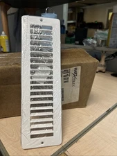 Hart & Cooley 011300 420 10 02 W Toe Space Grille 10 x 2 in BRIGHT WHITE