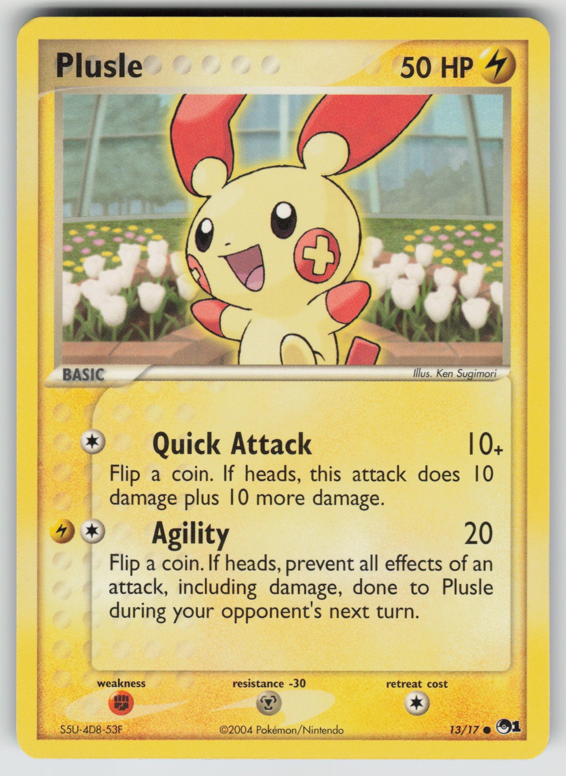 Plusle Common POP Series 1 013/017 LP