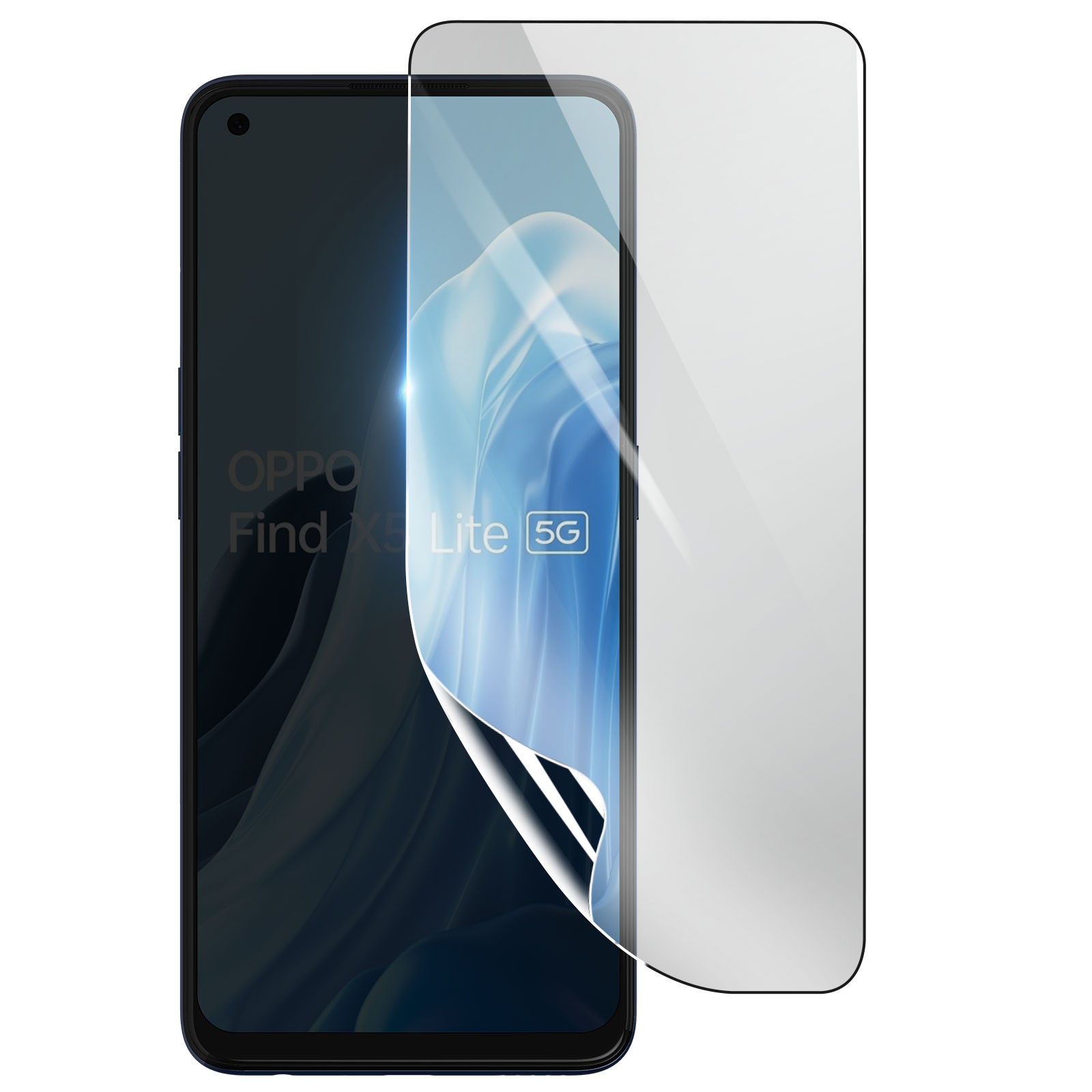 Écran Oppo Find X5 Lite Protégé Anti Rayures Film Hydrogel Flexible Incassable