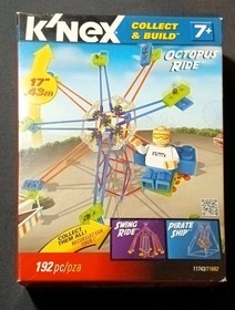 K'NEX Octopus Ride Carnival / Fair / Amusment Park Knex # 11743/71682 