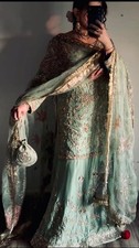 Designer Indian Wedding Dress Pakistani Bollywood Top Plazzo New Party Wear
