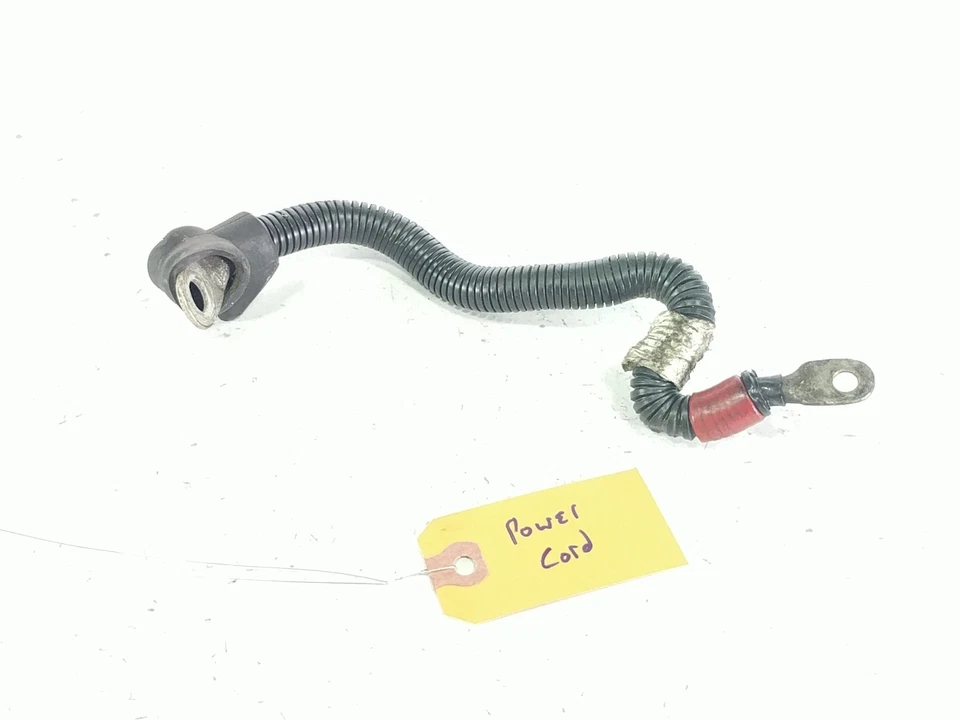 07 Harley Davidson Softail Deluxe FLSTN Cable de alimentación Cable terminal de batería Foto 4 de 4