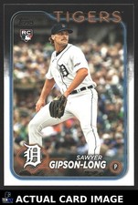 2024 Topps Series Two SAWYER GIPSON-LONG [RC] Rookie Card #616 NM. rookie card picture