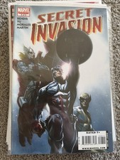 Secret Invasion #8 Gabriele Dell'otto Cover (Marvel Comics January 2009)