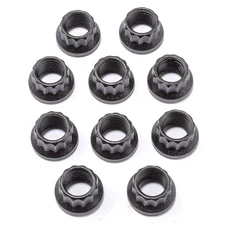 JEGS 84104 12-Point Flange Nuts