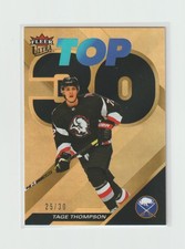 2022-23 Fleer Ultra Tage Thompson Top 30 Gold 25/30