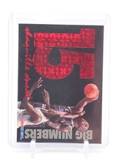 SHAQUILLE O'NEAL 1994-95 NBA HOOPS BIG NUMBERS RAINBOW #S18 MAGIC B Q5194