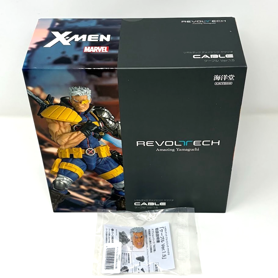 KAIYODO リボルテック アメイジング・ヤマグチ ケーブル Ver.1.5 Kaiyodo Revoltech Amazing Yamaguchi CABLE Ver.1.5 with Bonus Parts