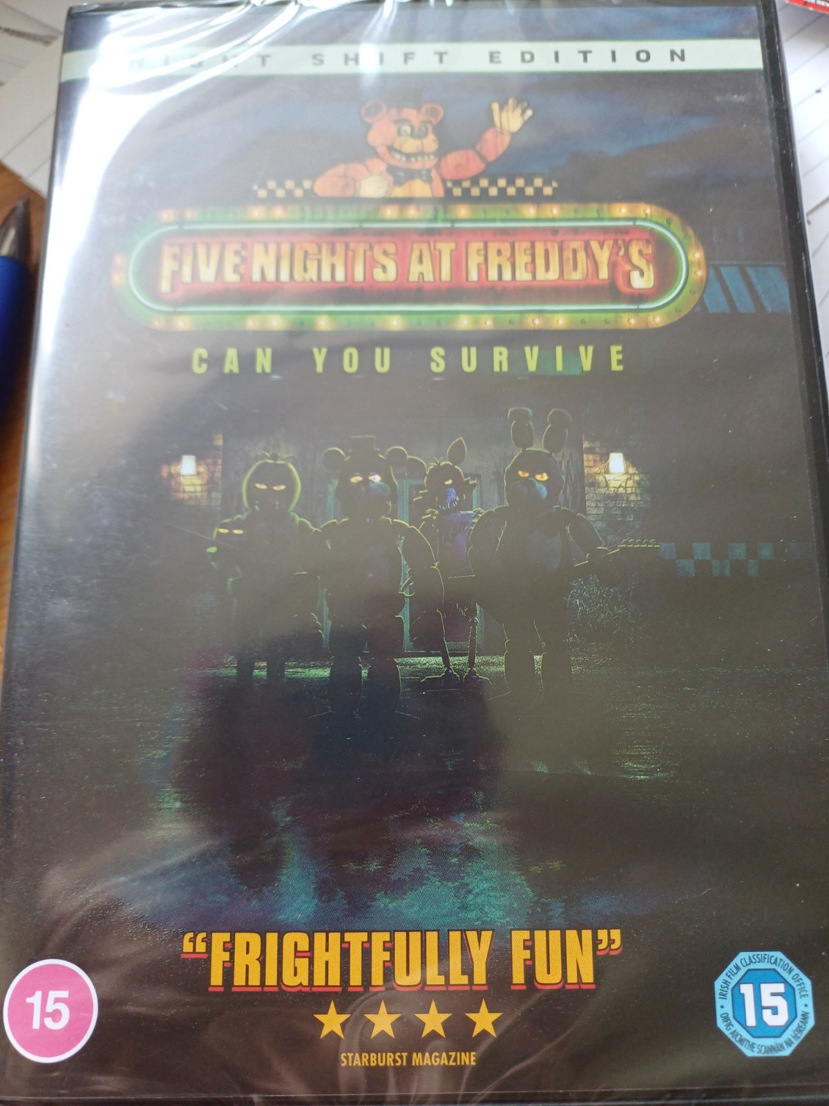 Five Nights at Freddy's DVD SEALED Night shift edition Free UK postage